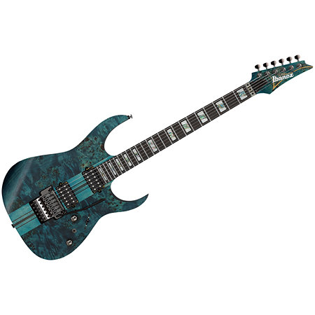 RGT1220PBK-COL Cosmic Blue Low Gloss + Housse Ibanez
