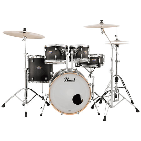 Pearl Decade Maple Rock 22" 5 fûts Satin Black Burst + HWP-830