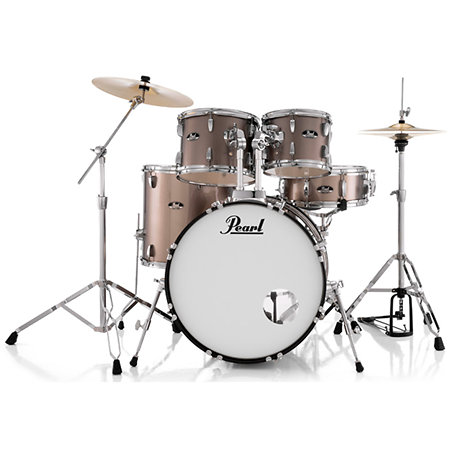 Pearl Roadshow Rock 22" Bronze Metallic + 3 cymbales Sabian Solar