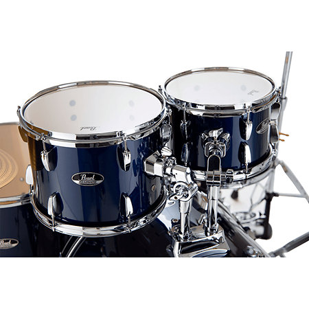 Roadshow Rock 22" Royal Blue Metallic + 3 cymbales Sabian Solar Pearl