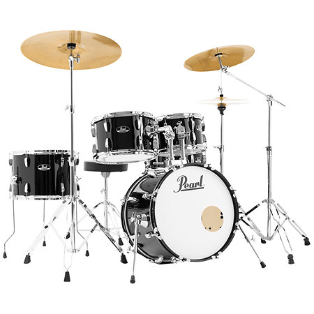 Pearl Roadshow 18" Jet Black + 3 cymbales Sabian Solar