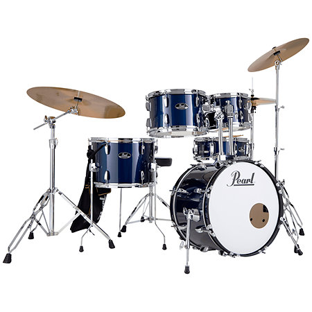 Pearl Roadshow 18" Royal Blue Metallic + 3 cymbales Sabian Solar