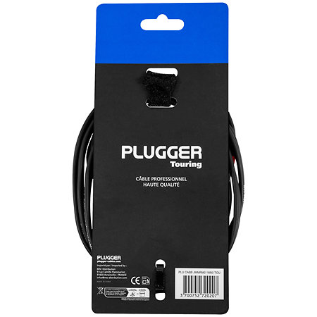 Câble bretelle Jack mâle mono - RCA mâle 1.5m Touring Plugger