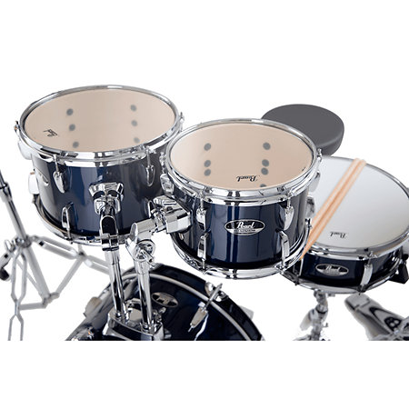 Roadshow 18" Royal Blue Metallic + 2 cymbales Sabian Solar Pearl