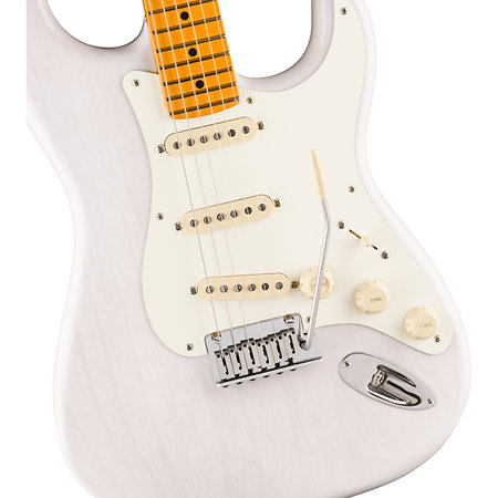 American Ultra Luxe '50s Stratocaster SSS MN White Blonde + Etui Fender