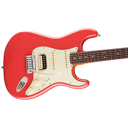 American Ultra Luxe '60s Stratocaster HSS RW Fiesta Red + Etui Fender