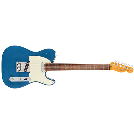 American Ultra Luxe '60s Telecaster Custom SS RW Lake Placid Blue + Etui Fender