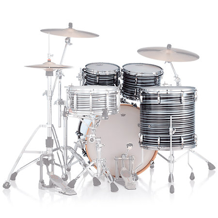 Masters Maple Gum Rock 22" Black Oyster Swirl Pearl