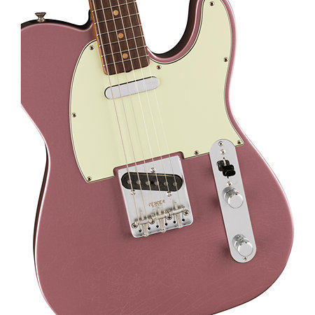 Vintera II Road Worn '60s Telecaster SS RW Burgundy Mist Metallic + Etui Fender
