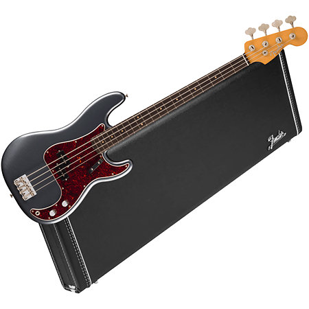 Fender Vintera II Road Worn '60s Precision Bass RW Charcoal Frost Metallic + Etui
