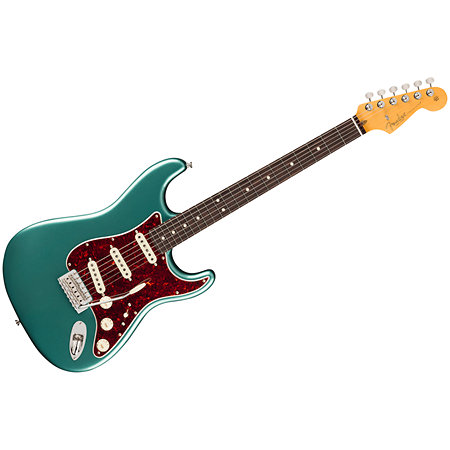 American Professional Classic Stratocaster RW Faded Sherwood Green Metallic + Housse Fender