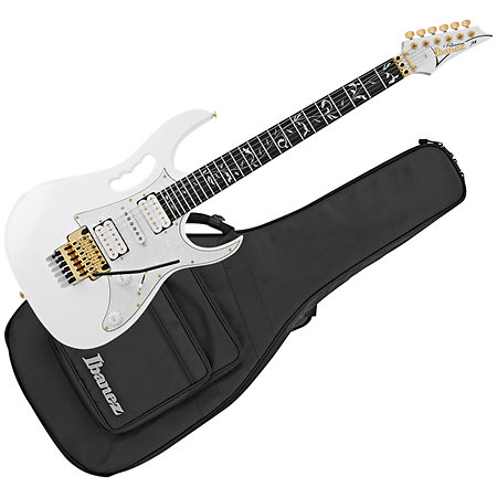Ibanez JEM7VP Steve Vai White + Housse