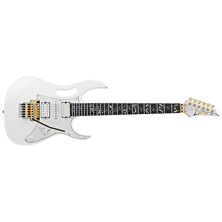 JEM7VP Steve Vai White + Housse Ibanez