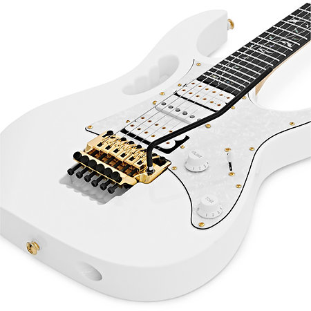 JEM7VP Steve Vai White + Housse Ibanez