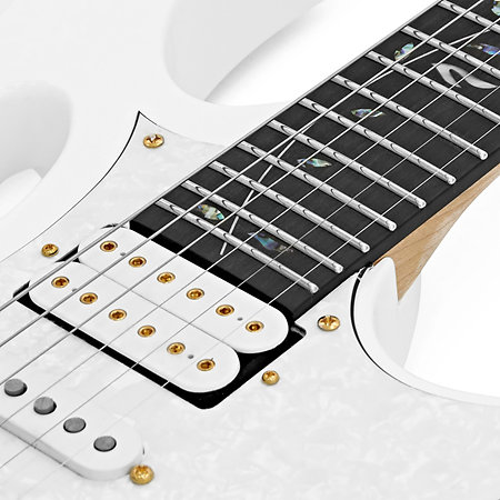 JEM7VP Steve Vai White + Housse Ibanez
