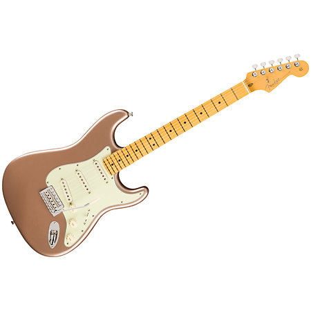 American Professional Classic Stratocaster MN Faded Firemist Gold + Housse Fender
