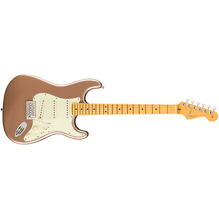 American Professional Classic Stratocaster MN Faded Firemist Gold + Housse Fender