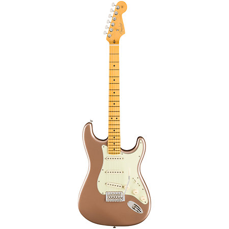 American Professional Classic Stratocaster MN Faded Firemist Gold + Housse Fender