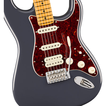 American Professional Classic Stratocaster HSS MN Faded Black + Housse Fender