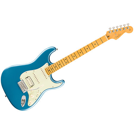 American Professional Classic Stratocaster HSS MN Faded Lake Placid Blue + Housse Fender