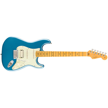 American Professional Classic Stratocaster HSS MN Faded Lake Placid Blue + Housse Fender