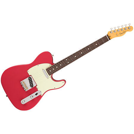 American Professional Classic Telecaster SS RW Faded Dakota Red + Housse Fender