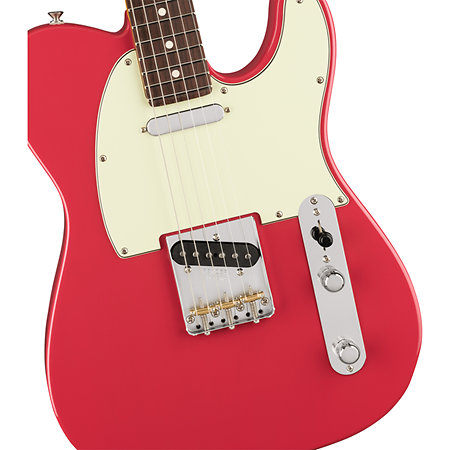 American Professional Classic Telecaster SS RW Faded Dakota Red + Housse Fender