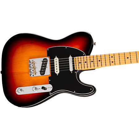 American Professional Classic HotShot Telecaster SSS MN 3-Color Sunburst + Housse Fender