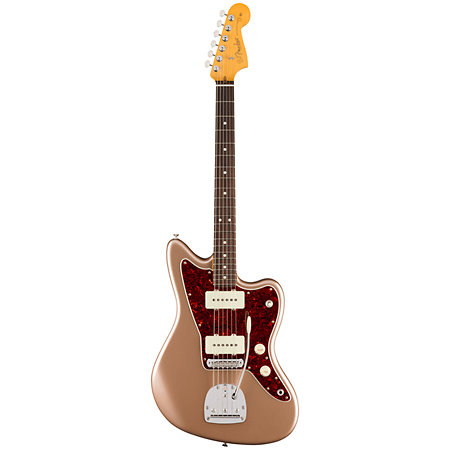 American Professional Classic Jazzmaster SS RW Faded Firemist Gold + Housse Fender
