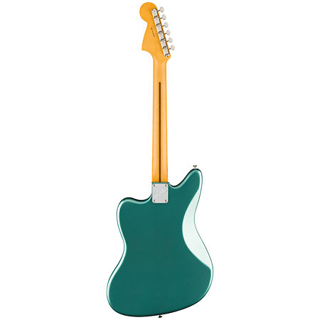 American Professional Classic Jaguar SS RW Faded Sherwood Green Metallic + Housse Fender