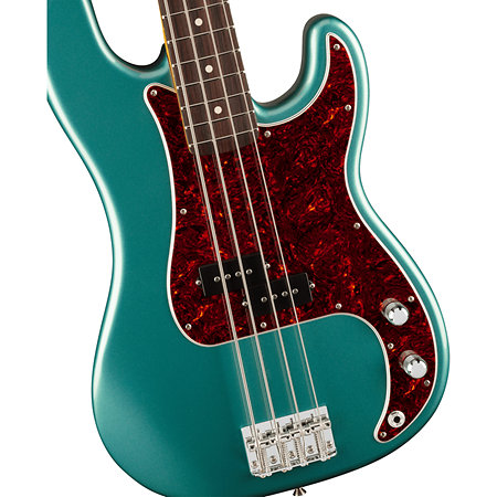 Fender American Professional Classic Precision Bass Split Single RW Faded Sherwood Green Metallic + Housse