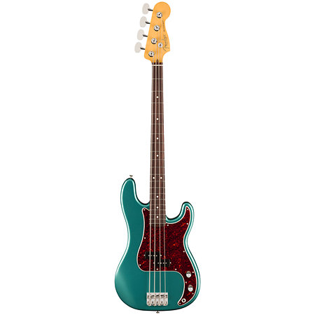American Professional Classic Precision Bass Split Single RW Faded Sherwood Green Metallic + Housse Fender