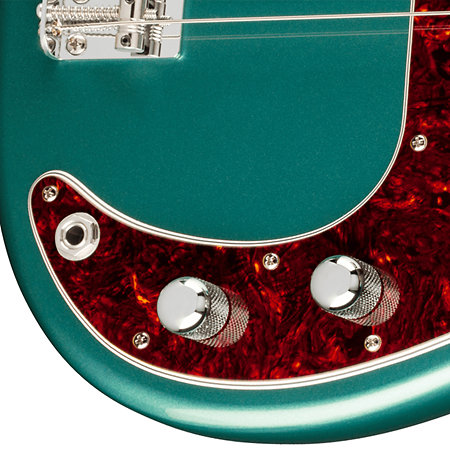 American Professional Classic Precision Bass Split Single RW Faded Sherwood Green Metallic + Housse Fender