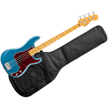 Fender American Professional Classic Precision Bass Split Single MN Faded Lake Placid Blue + Housse