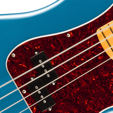 American Professional Classic Precision Bass Split Single MN Faded Lake Placid Blue + Housse Fender