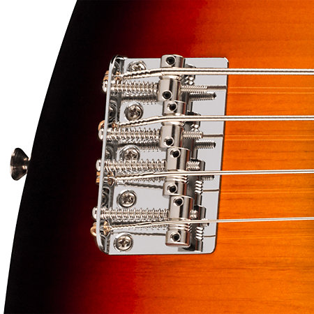 American Professional Classic Jazz Bass SS RW 3-Color Sunburst + Housse Fender
