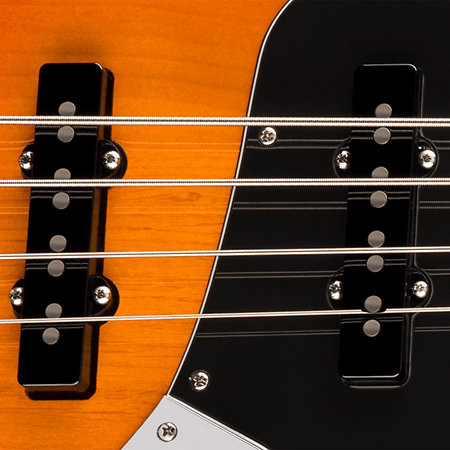 American Professional Classic Jazz Bass SS RW 3-Color Sunburst + Housse Fender