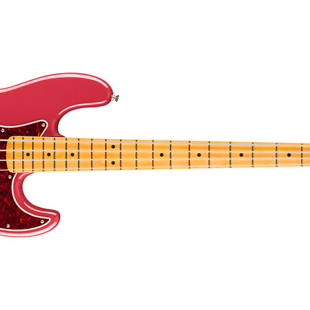 American Professional Classic Jazz Bass SS MN Faded Dakota Red + Housse Fender