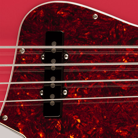 American Professional Classic Jazz Bass SS MN Faded Dakota Red + Housse Fender