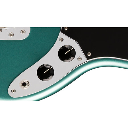 American Professional Classic Mustang Bass Split Single RW Faded Sherwood Green Metallic + Housse Fender