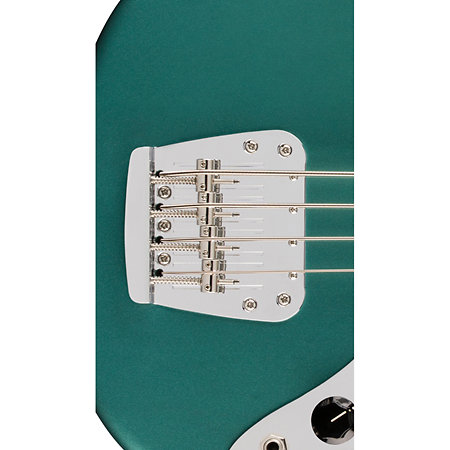 American Professional Classic Mustang Bass Split Single RW Faded Sherwood Green Metallic + Housse Fender