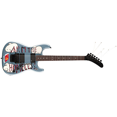 Tom Morello Arm The Homeless Stratocaster HH RW Blue Ice Metallic + Etui Fender