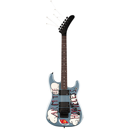 Tom Morello Arm The Homeless Stratocaster HH RW Blue Ice Metallic + Etui Fender