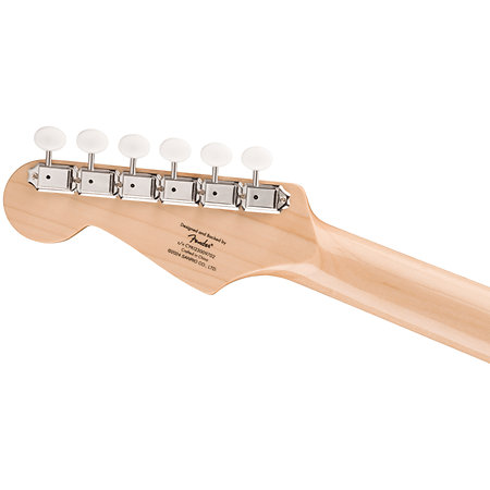 Fender x Hello Kitty Limited Edition 50th Stratocaster H MN White + Housse Squier by FENDER