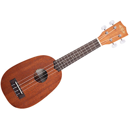 Kala Satin Mahogany Pineapple Soprano + Housse
