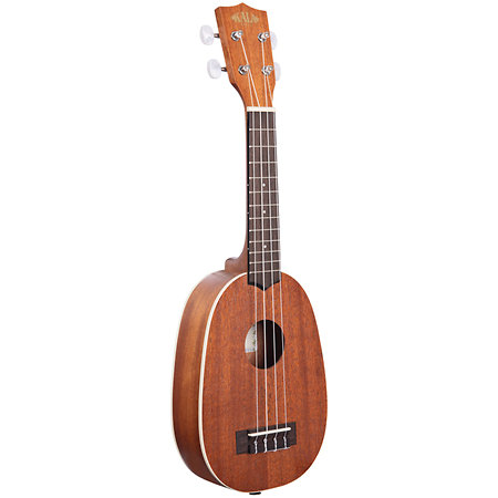 Satin Mahogany Pineapple Soprano + Housse Kala