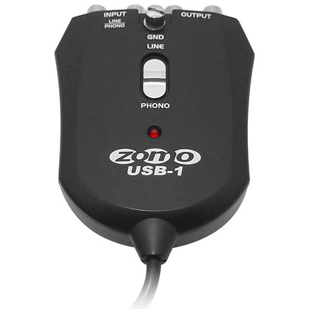 USB-1 Numérisation Vinyle Zomo