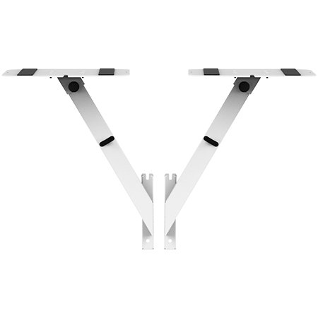 Humpter Cube Side Shelves 90 White