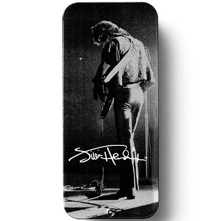JH-PT06M Jimi Hendrix Silver Portrait Medium Boîte de 6 Dunlop