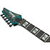 RGT1220PBK-COL Cosmic Blue Low Gloss + Housse Ibanez